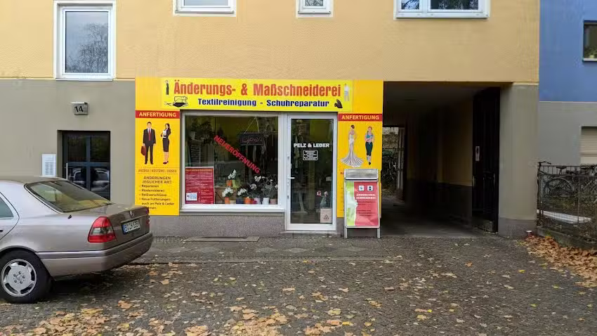 Ma&szlig;- und &Auml;nderungsschneiderei aller Art