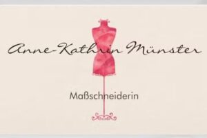 Ma&szlig;schneiderin Anne-Kathrin M&uuml;nster