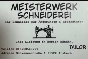 Meisterwerk Schneiderei