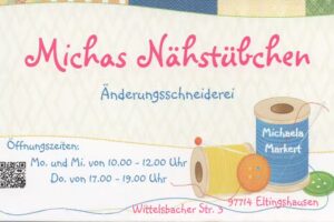 Michas N&auml;hst&uuml;bchen