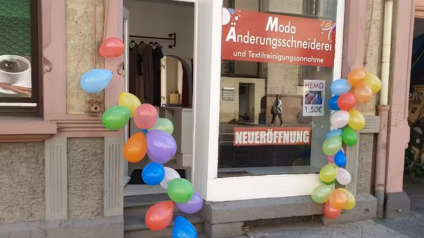 Moda &Auml;nderungsschneiderei & Textilreinigungsannahme