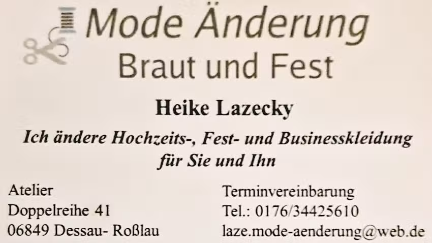 Mode &Auml;nderung Braut und Fest