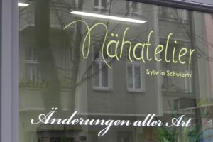 N&auml;hatelier &ndash; &Auml;nderungen aller Art