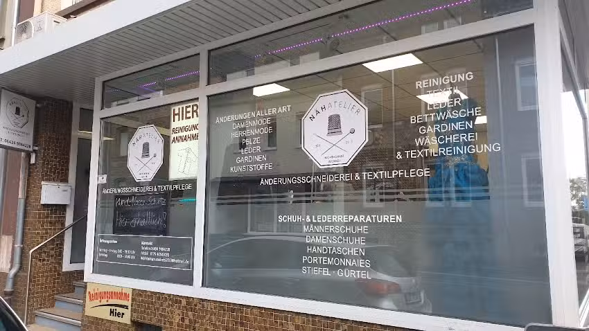N&auml;hatelier Reinigungsannahme & Schuhmacherei Mohtasham Mohebi
