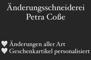 Neuenkirchen Änderungsschneiderei Petra Coße