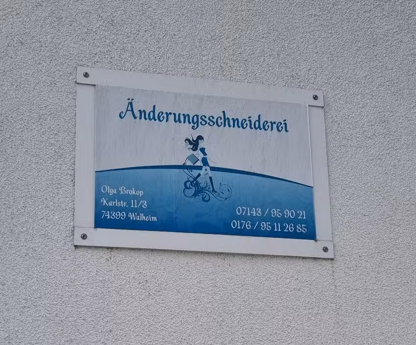 Olga Brokop &Auml;nderungsschneiderei