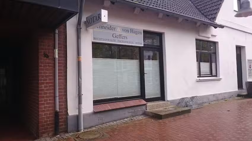 Rechtsanw&auml;lte & Notar Schneider & von Hagen, Geffers