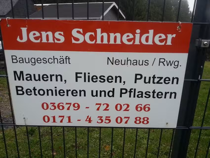 Schneider Jens Baugesch&auml;ft