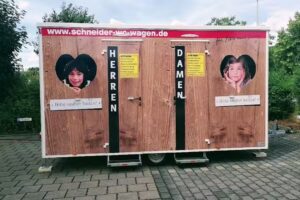 SCHNEIDER Toilettenwagen – WC Wagen – Großheubach