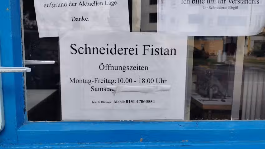 Schneiderei Fistan