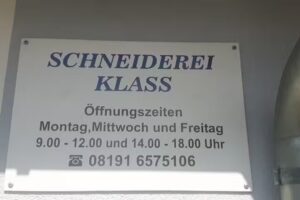 Schneiderei Klass