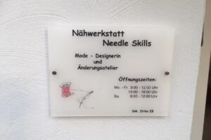 Schneiderei N&auml;hwerkstatt Needle Skills