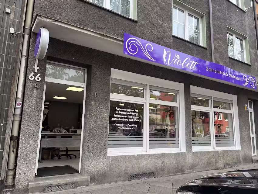 Schneiderei Violett