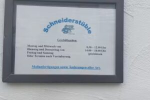 Schneiderst&uuml;ble