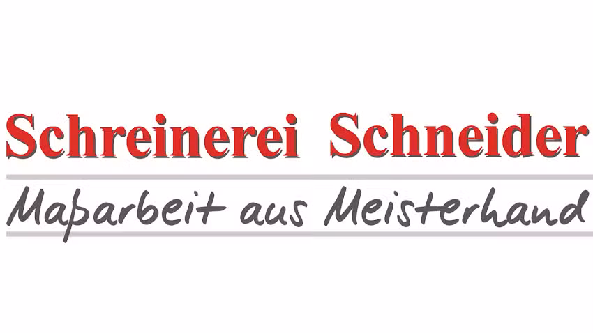 Schreinerei Schneider