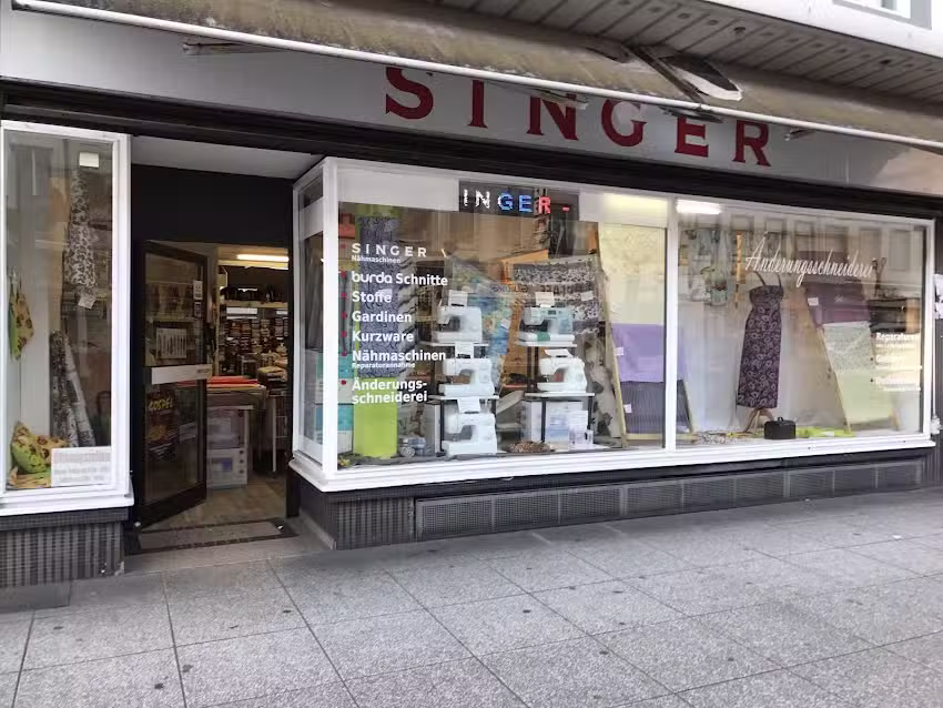 Singer N&auml;hparadies Saarlouis und &Auml;nderungsschneiderei