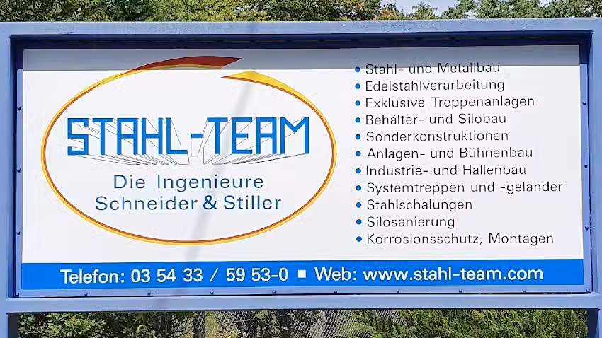 STAHL-TEAM Die Ingenieure Schneider & Stiller Planungs- u. Fertigungs OHG