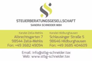 Steuerberatungsgesellschaft Sandra Schneider mbH