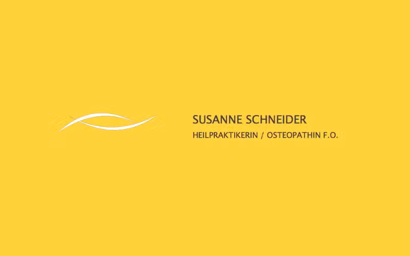 Susanne Schneider &ndash; Osteopathin F. O. / Heilpraktikerin