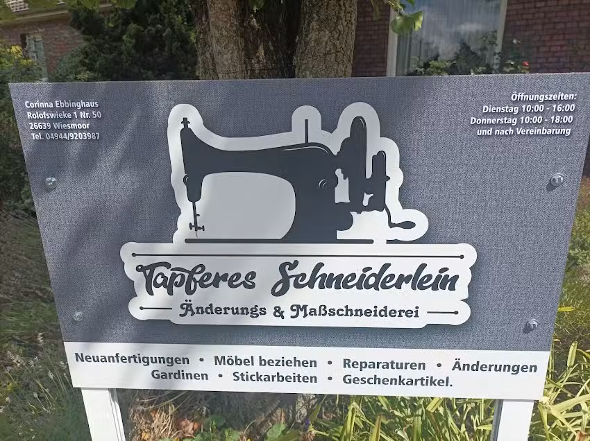 Tapferes Schneiderlein Schneiderei