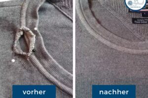 tikinWolle – Kunststopferei für Strickkleidung