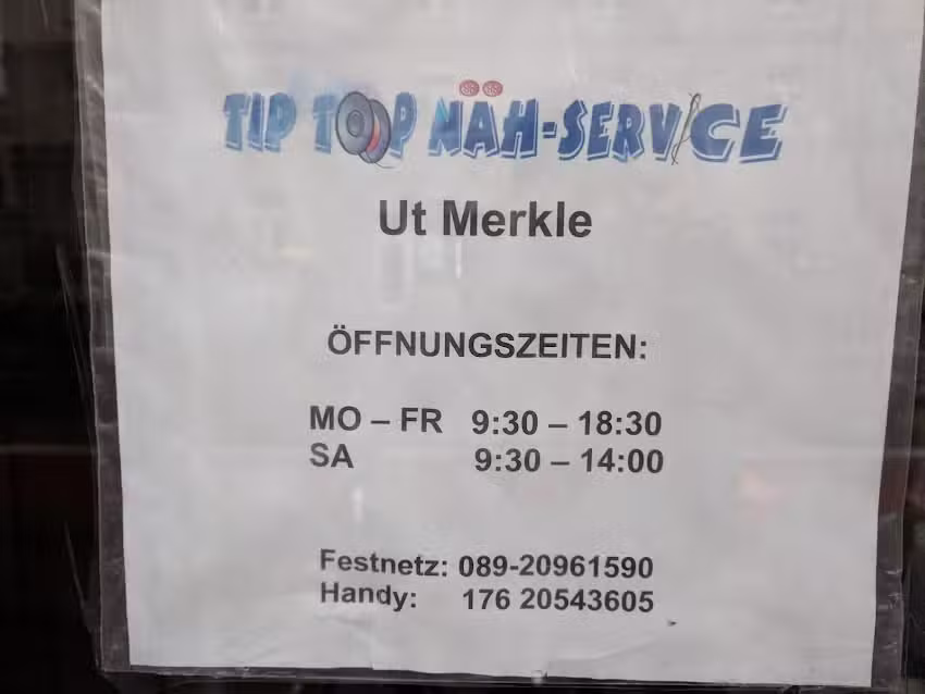 TOP &Auml;nderungsschneiderei