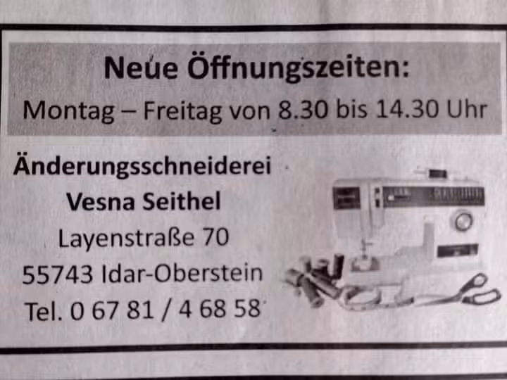 Vesna Seithel Schneiderei