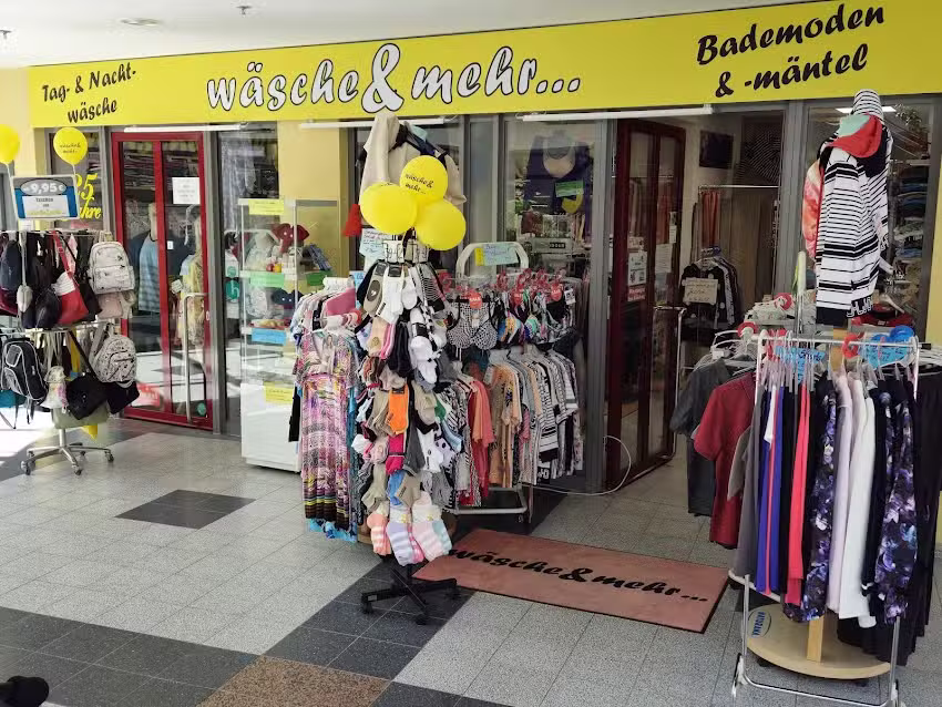 W&auml;sche & mehr &hellip; im Rabensteincenter