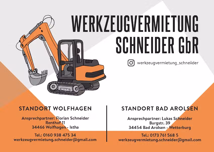 Werkzeugvermietung Schneider GbR