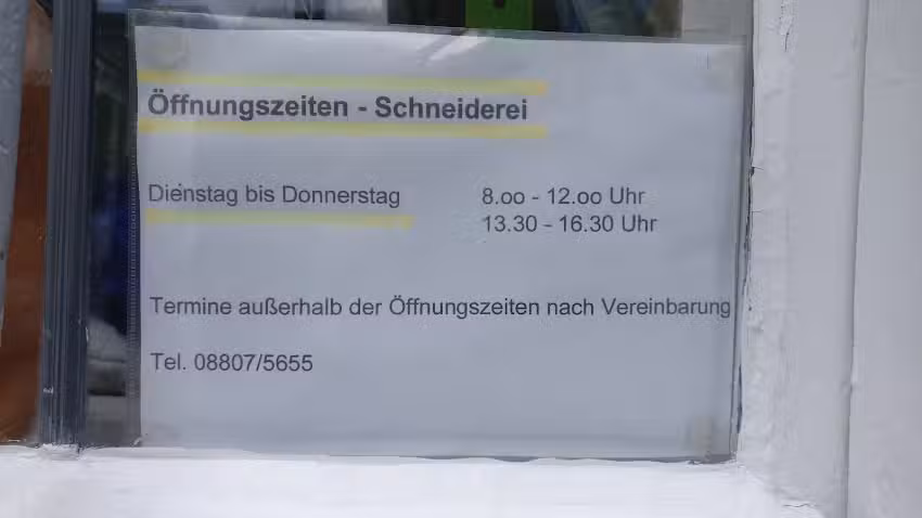 Winfriede Schad Schneiderei